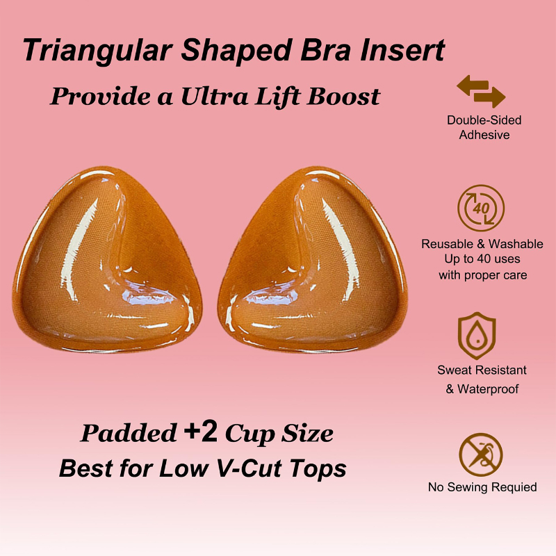 Strapless Bra Adhesive - Kave 1/2 pares de sutiã pegajoso