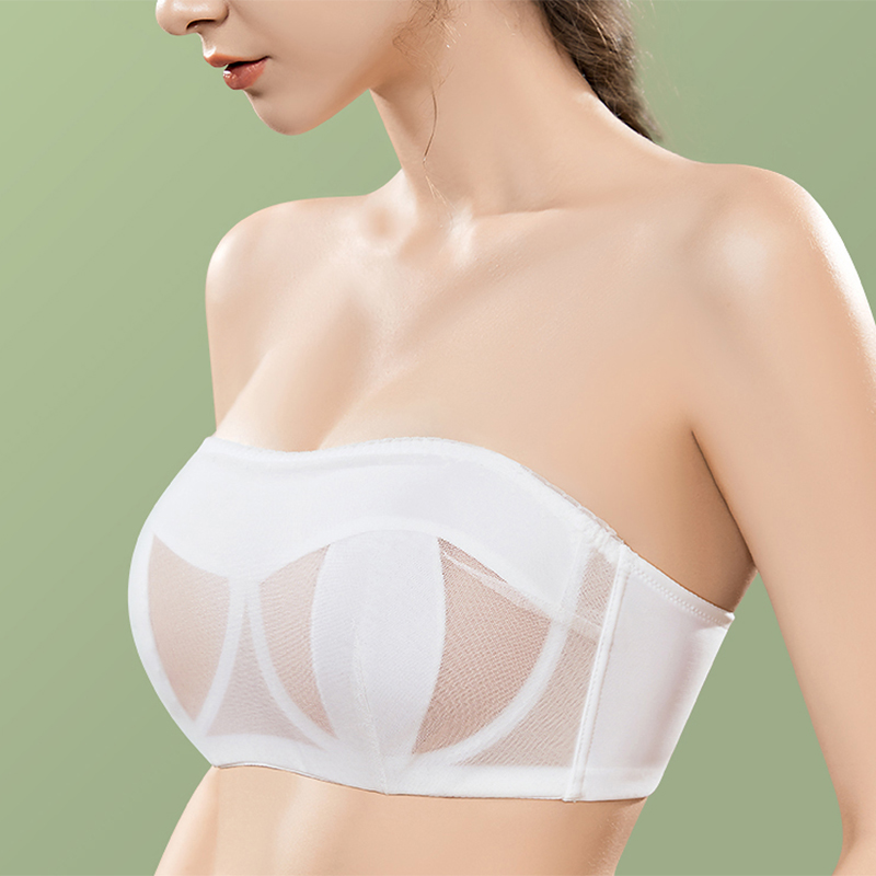 Demi Bra Balconette - Sutiãs sem alças transparentes para mulheres,