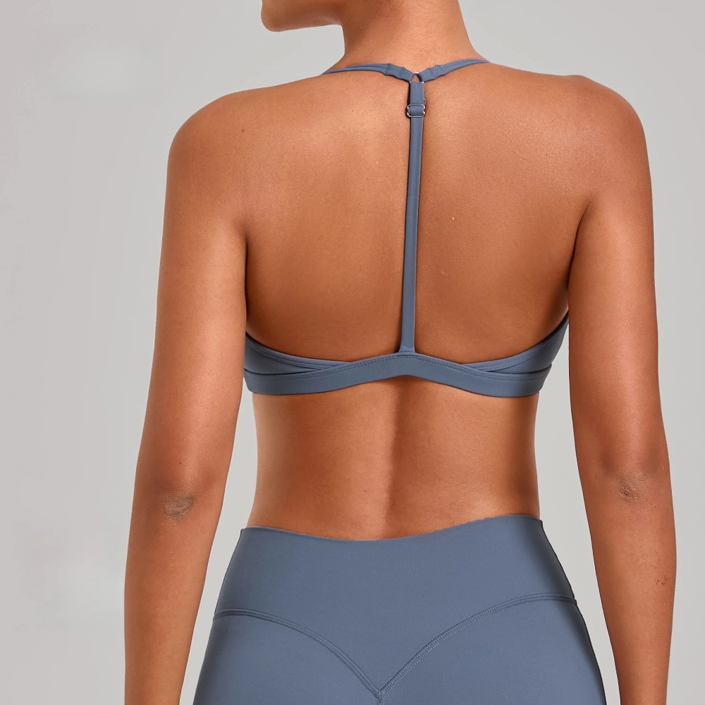 Sports Bra Racerback - Ginásio treino de fitness superior alça