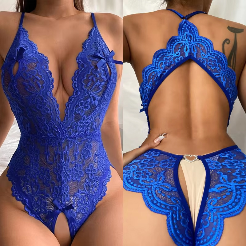 Sheer Bra Lace - Lenceria mujer sexi uma peça sutiã
