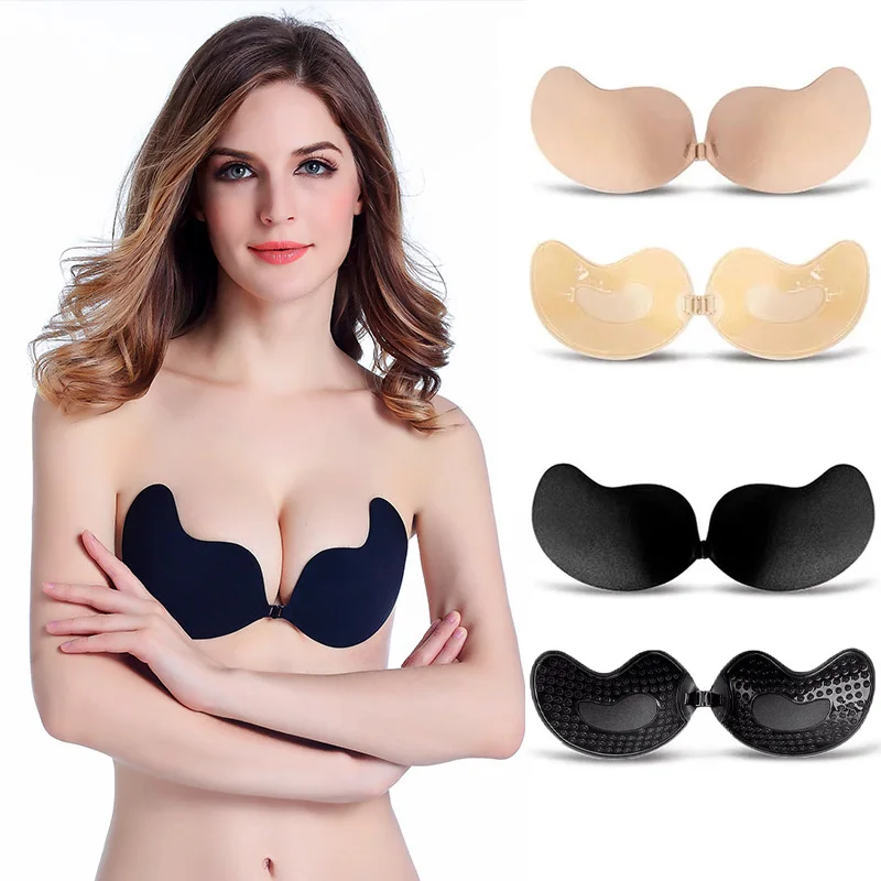 Backless Bra Sticky - Sutiã Sexy Feminino Invisível com Efeito