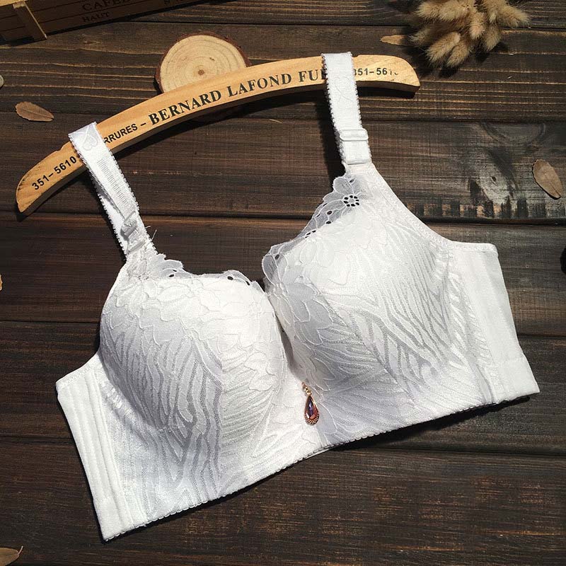 Underwire Bra Padded - Sutiã Branco para Seios Grandes 115E