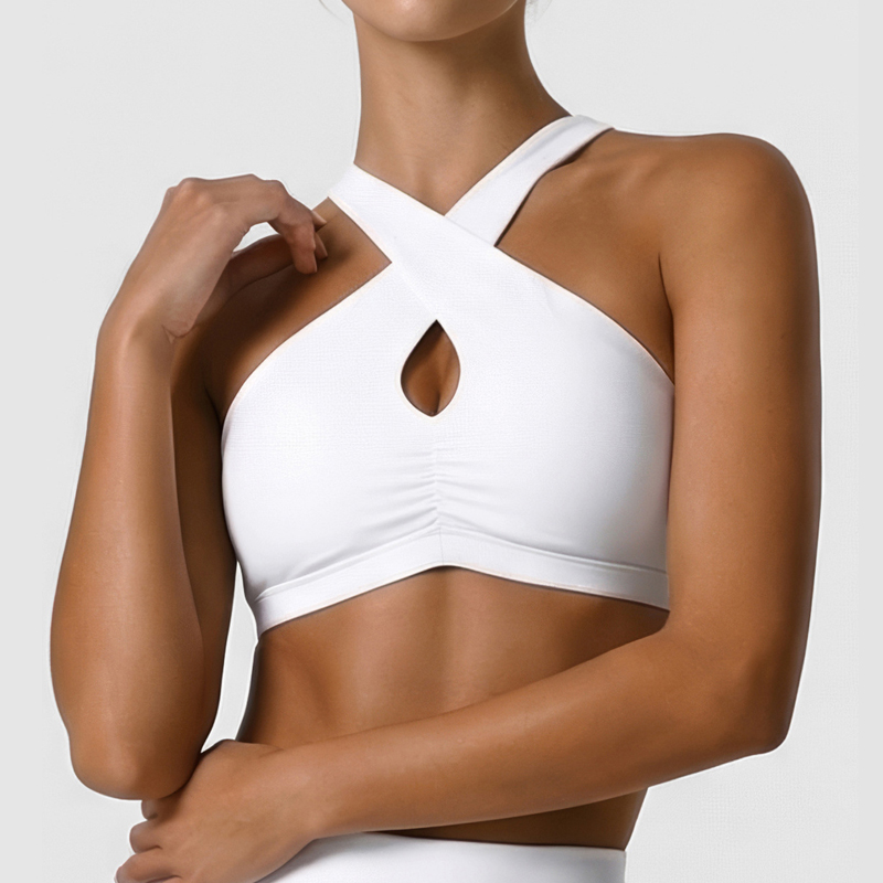Sports Bra Racerback - Roupa de Ginástica Feminina, Sutiã de