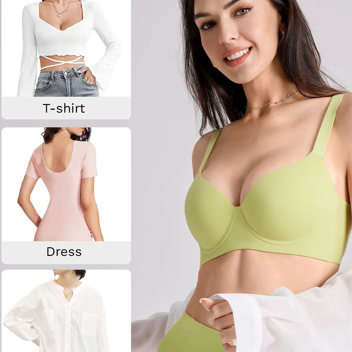 Convertible Bra Multiway - Novos Sutiãs Femininos Bonitos e Sexy