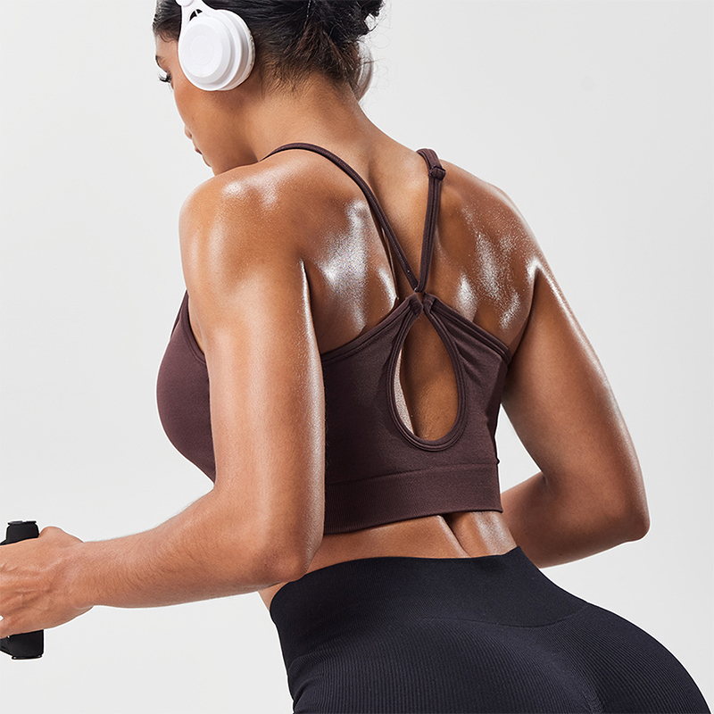 Sports Bra Racerback - Sutiã Esportivo Feminino com Costas Vazadas