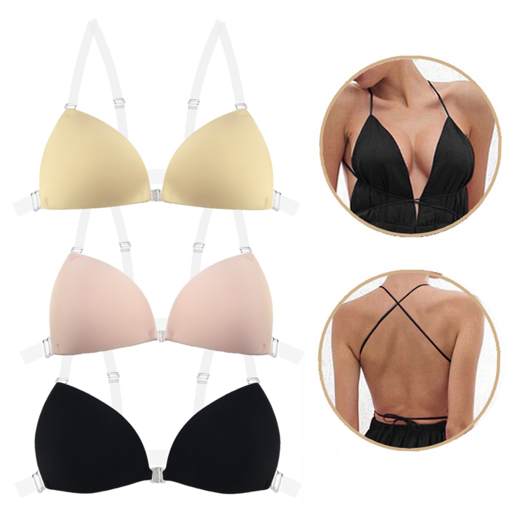Backless Bra Sticky - Sutiã Adesivo de Silicone para Mulheres,