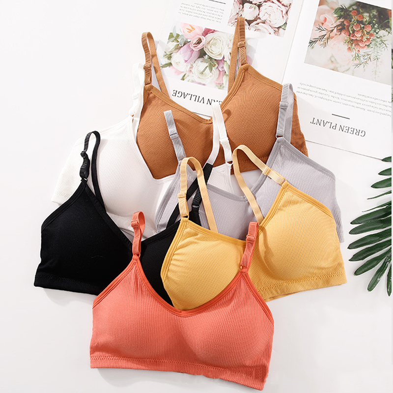 Sutiã Sem Fio de Verão para Mu - Sleep Bra Bralette avaliação e preço
