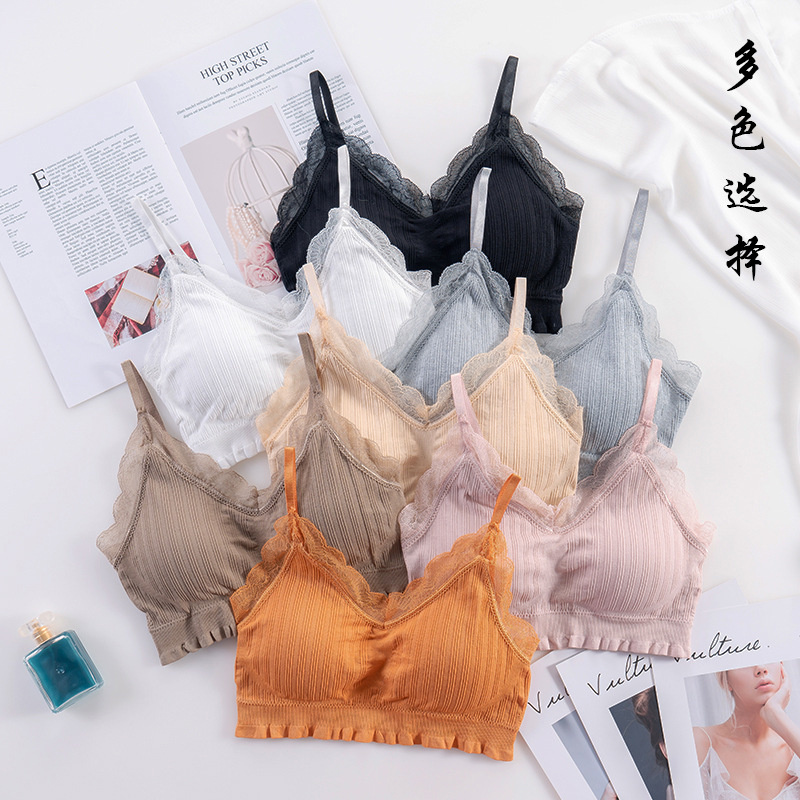 3D Sexy Lingerie Seamless Spor - Sheer Bra Lace avaliação e preço