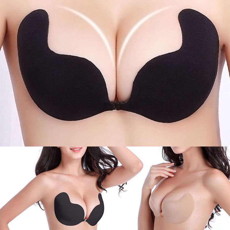 Sutiã adesivo feminino, push u - Backless Bra Sticky avaliação e preço