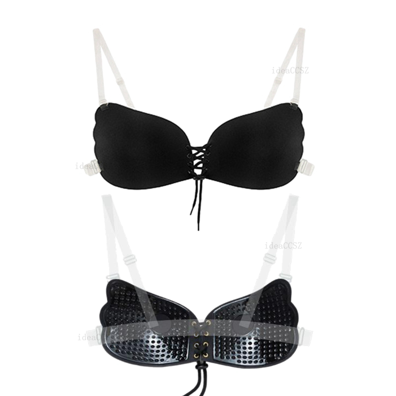 Sutiãs adesivos pegajosos invi - Backless Bra Sticky avaliação e preço