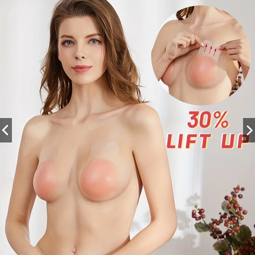 1 par de silicone capa de mami - Push Up Bra Silicone avaliação e preço