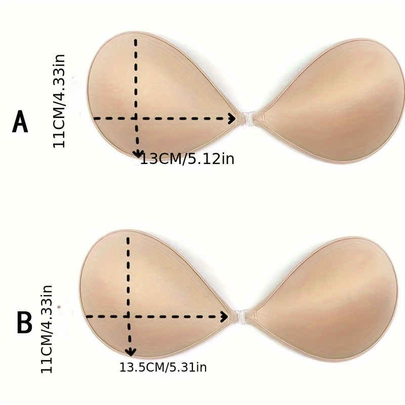 Sutiã push up invisível, busto - Backless Bra Sticky avaliação e preço