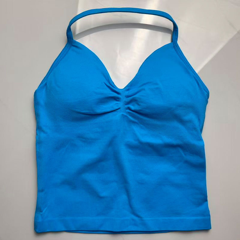 Top de Yoga Feminino Sem Costu - T Shirt Bra Seamless avaliação e preço