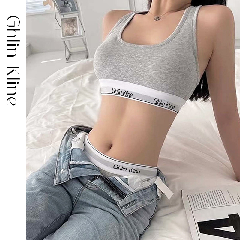 2 PCS Ghlin Kline Roupa Interi - Cotton Bra Everyday avaliação e preço