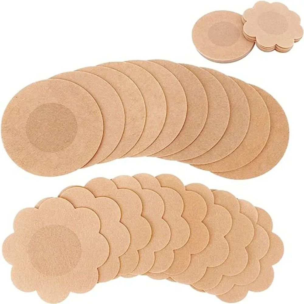 Non-woven mamilo capa adesivos - Strapless Bra Adhesive avaliação e preço