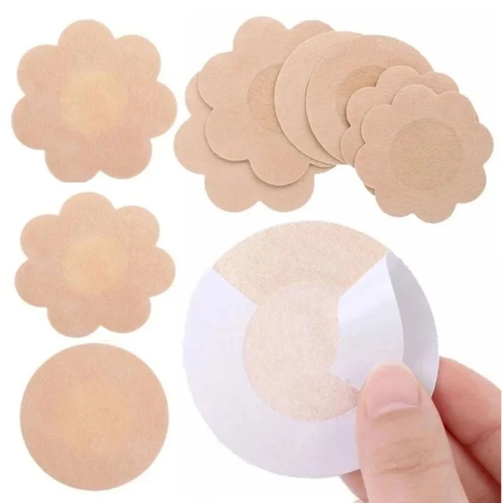 Non-woven mamilo capa adesivos - Strapless Bra Adhesive avaliação e preço