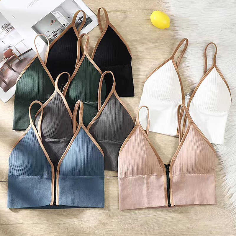 Sutiãs sem costura sexy para m - Sleep Bra Bralette avaliação e preço