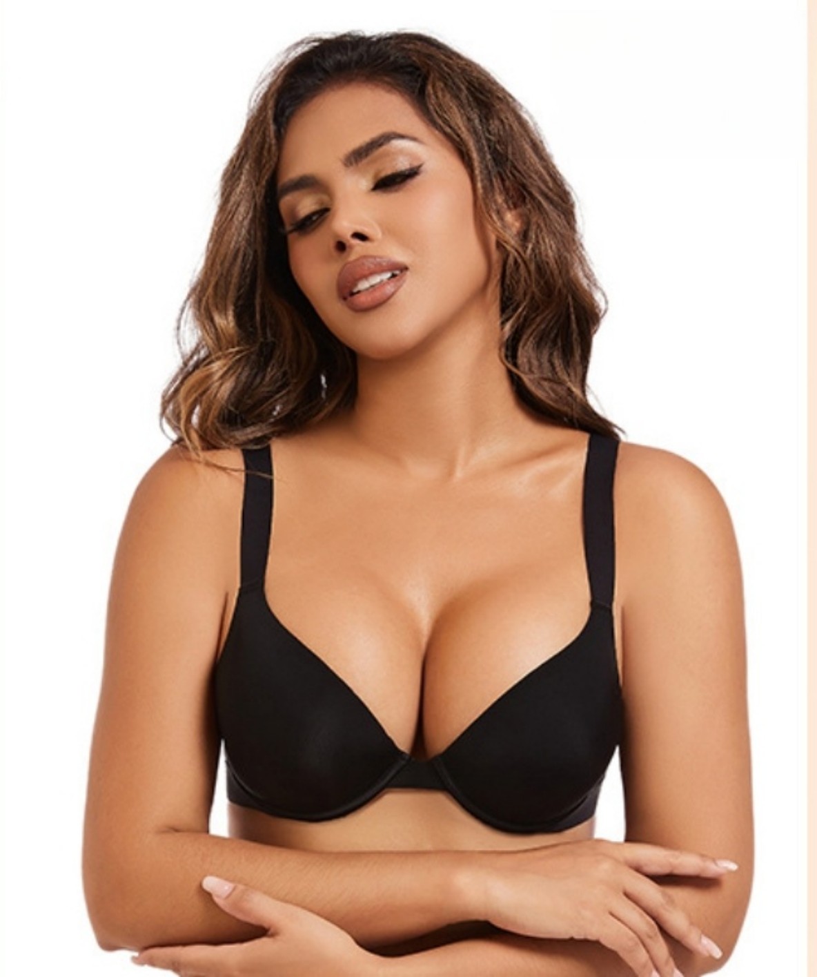 2025 feminino plus size push u - Demi Bra Balconette avaliação e preço