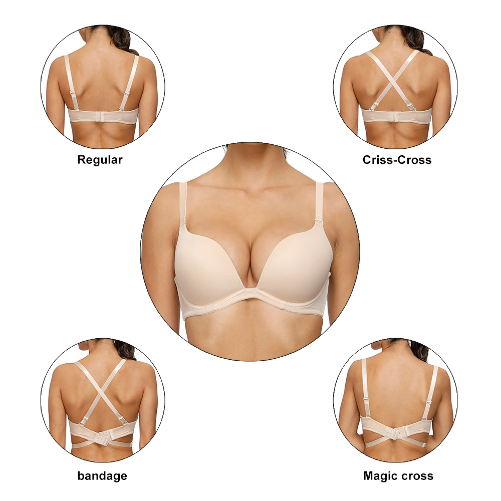 Vgplay mergulho sutiã feminino - Convertible Bra Multiway avaliação e preço