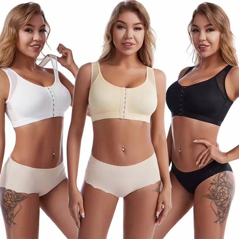 Sutiã pós-cirúrgico para mulhe - Mastectomy Bra Pocket avaliação e preço