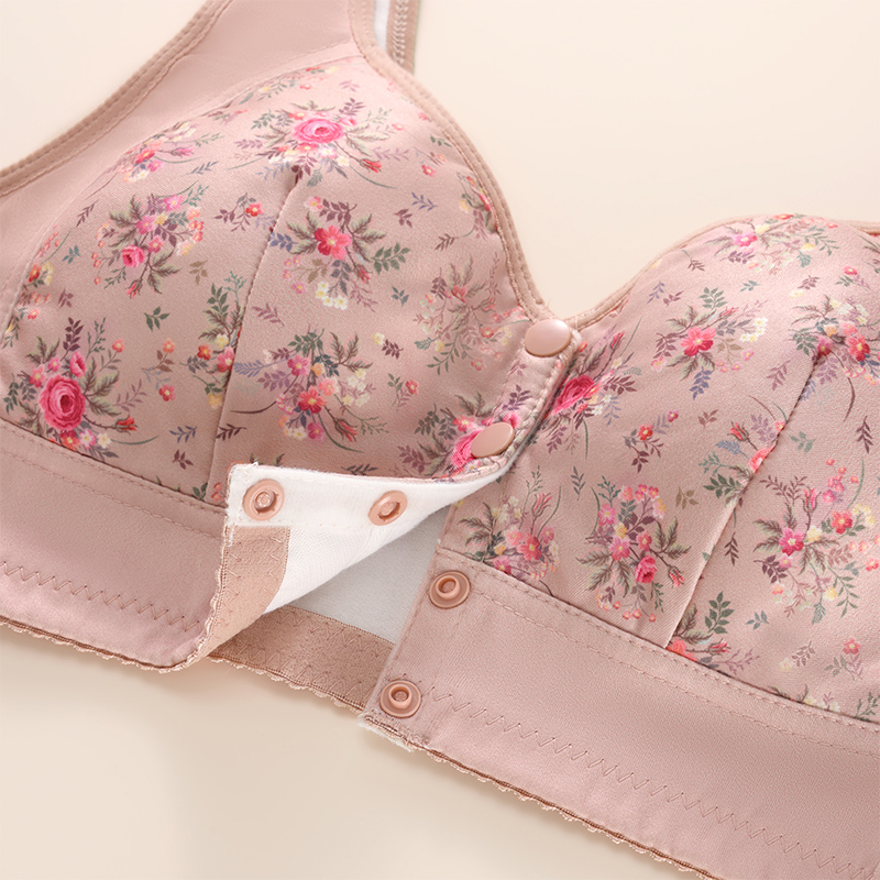 Sutiã de abertura frontal impr - Wirefree Bra Comfort avaliação e preço