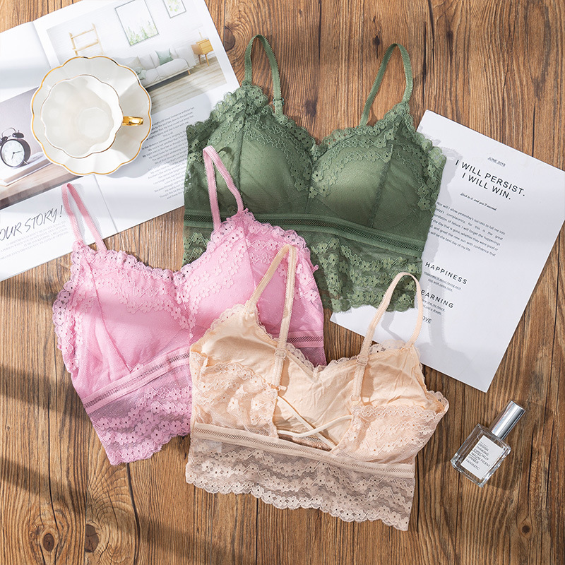 3D Sexy lace Lingerie Seamless - Sheer Bra Lace avaliação e preço