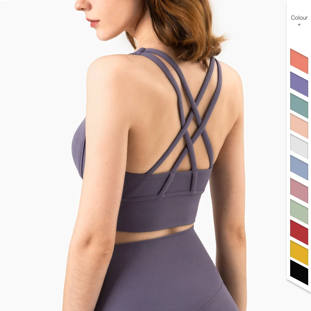 Moda verão cruz de volta femin - Sports Bra Racerback avaliação e preço